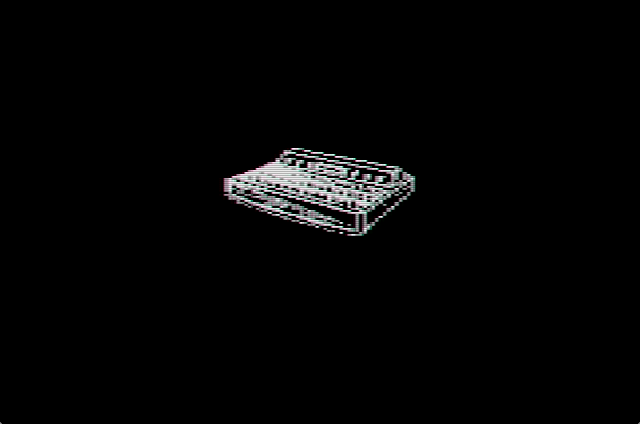 Interlaced video test for the Atari 2600, composite video emulation